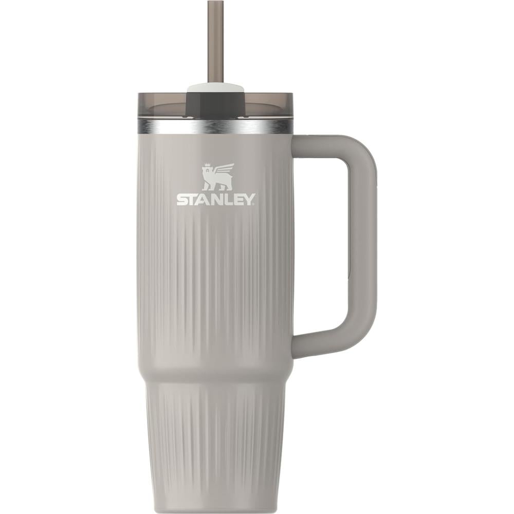 STANLEY QUENCHER H2.0 TUMBLER CON ASA Y PAJILLA 30 OZ | STREAKED ASH GLOSS - 1