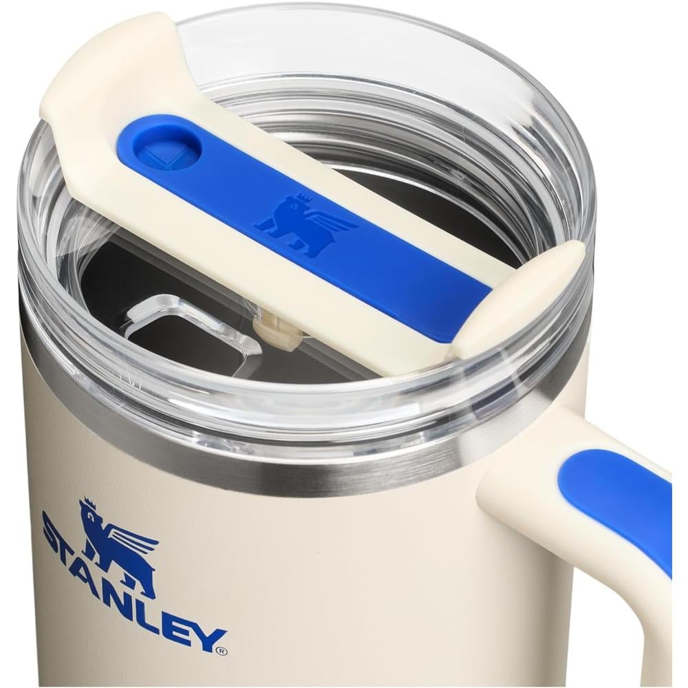 STANLEY QUENCHER H2.0 TUMBLER CON ASA Y PAJILLA 40 OZ | OASIS ROYAL CREAM - 2