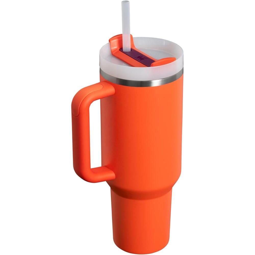 STANLEY QUENCHER H2.0 TUMBLER CON ASA Y PAJILLA 40 OZ | PLUM TIGERLILY - 2