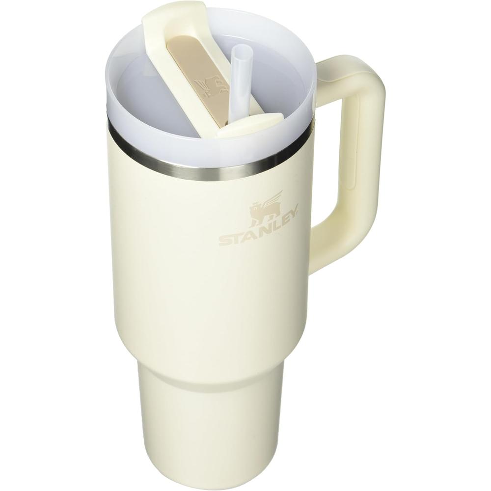 STANLEY QUENCHER H2.0 TUMBLER CON ASA Y PAJILLA 40 OZ | CREAM 2.0 - 5