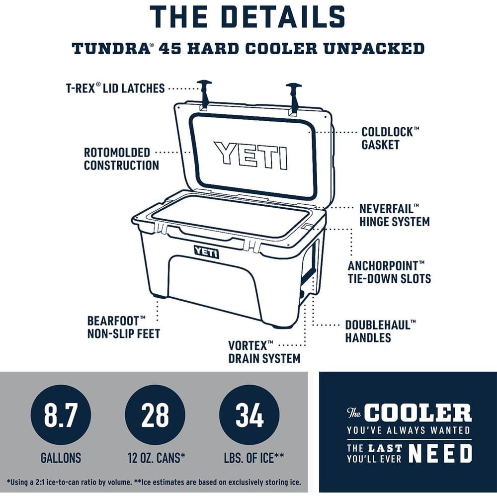 YETI TUNDRA 45 COOLER PORTÁTIL | VERDE - 2