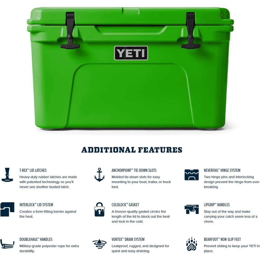 YETI TUNDRA 45 COOLER PORTÁTIL | VERDE CLARO - 6