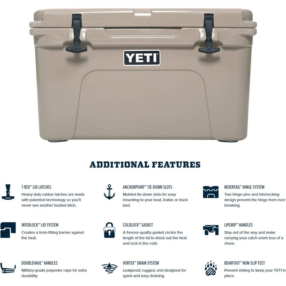 YETI TUNDRA 45 COOLER PORTÁTIL | BEIGE - 6