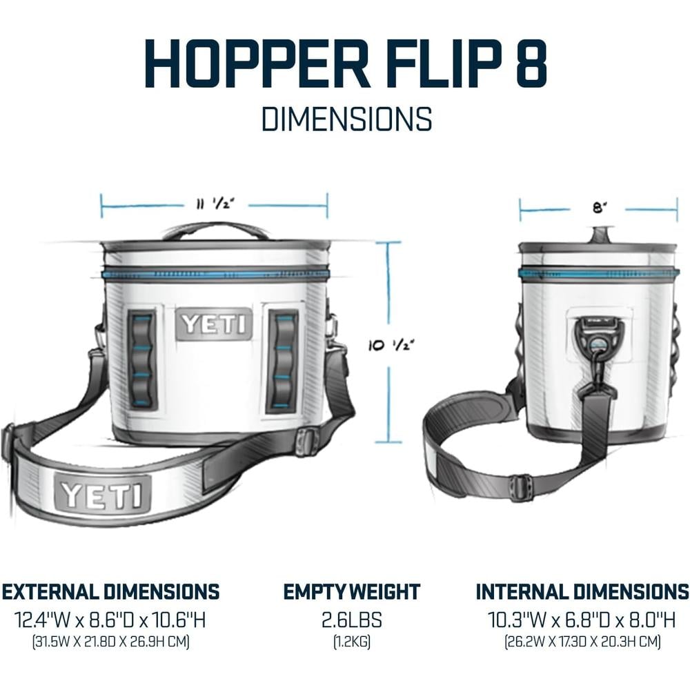 YETI HOPPER FLIP 8 COOLER PORTÁTIL | LILA - 4