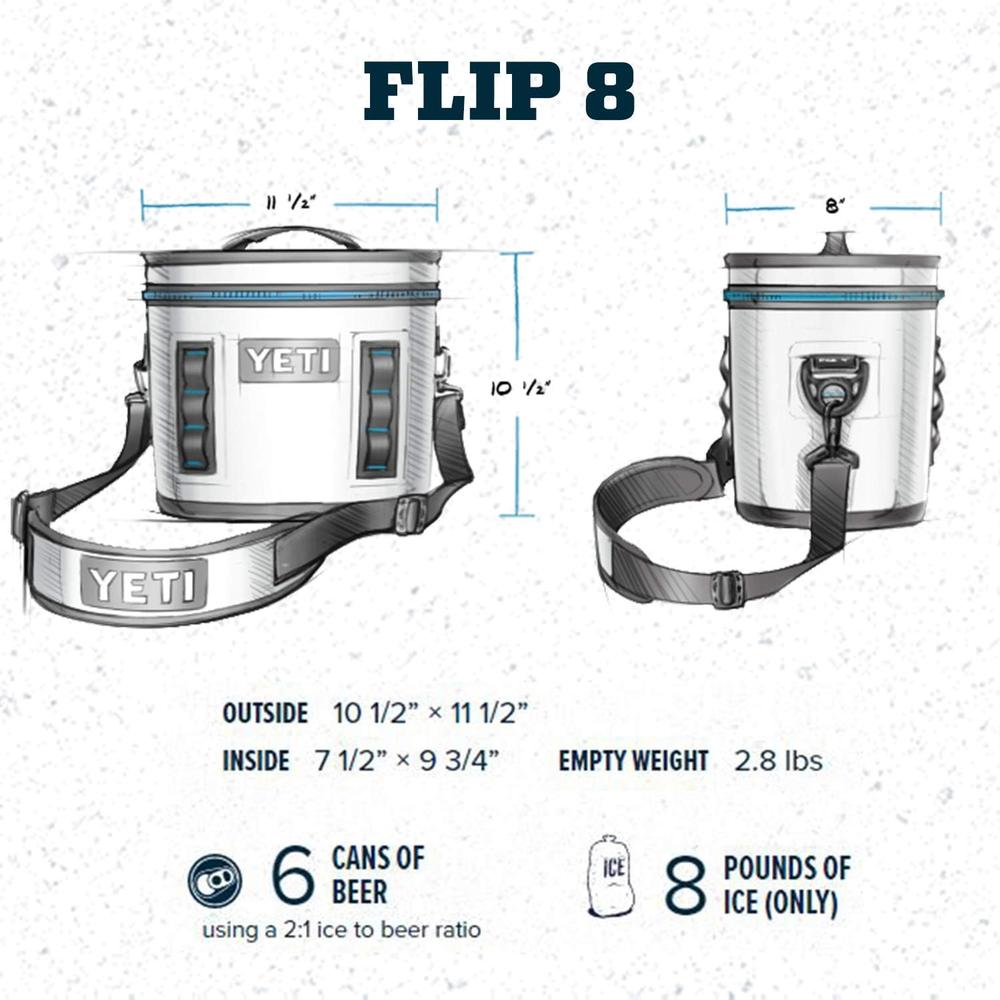 YETI HOPPER FLIP 8 COOLER PORTÁTIL | BEIGE - 4