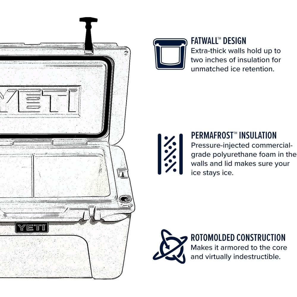 YETI TUNDRA 45 COOLER PORTÁTIL | GRIS - 4