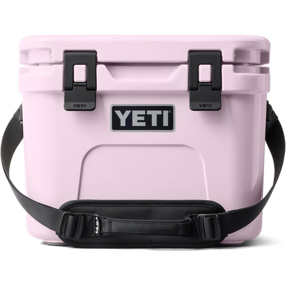 YETI ROADIE 15 COOLER DURO CON CORREA DE HOMBRO | ROSA BEBÉ - 1