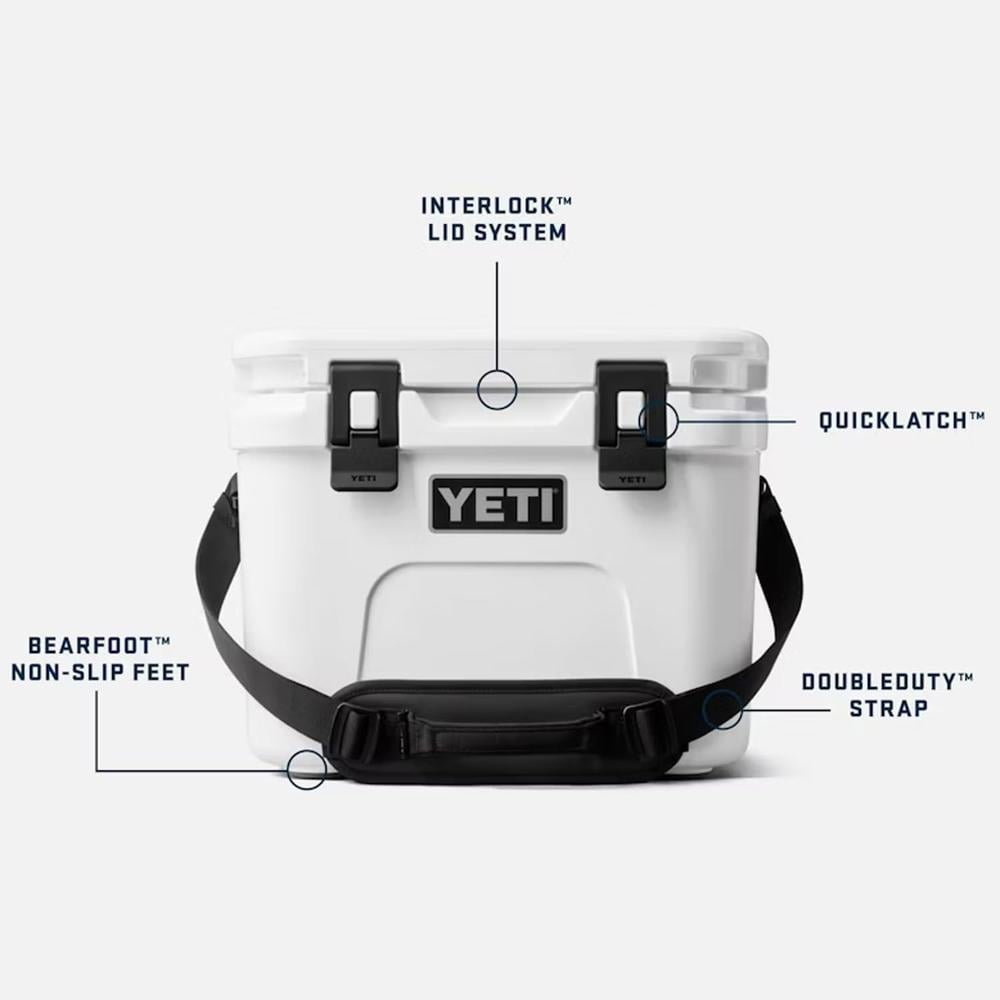 YETI ROADIE 15 COOLER DURO CON CORREA DE HOMBRO | ROSA BEBÉ - 2