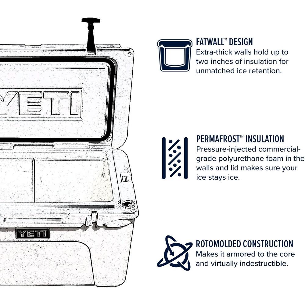 YETI TUNDRA 45 COOLER PORTÁTIL | CORAL - 4