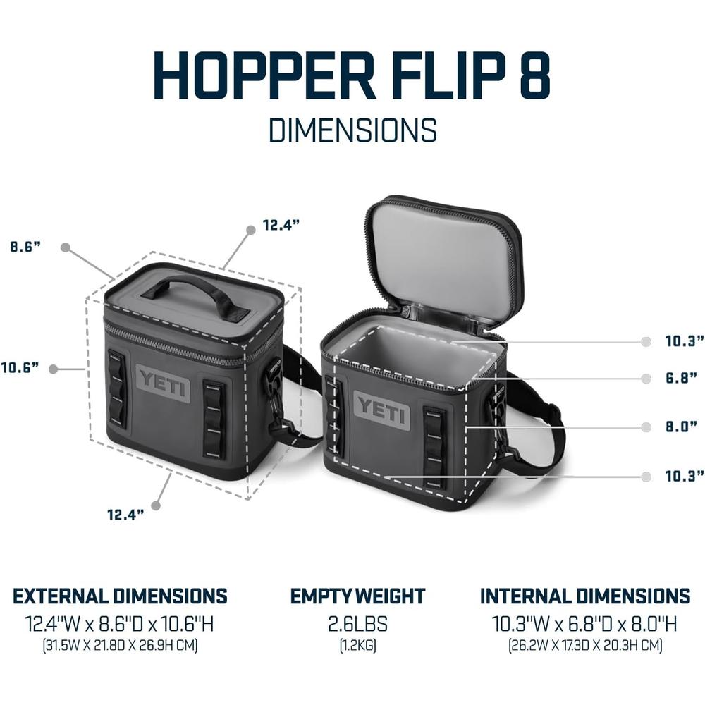 YETI HOPPER FLIP 8 COOLER PORTÁTIL | ROSA BEBÉ - 4