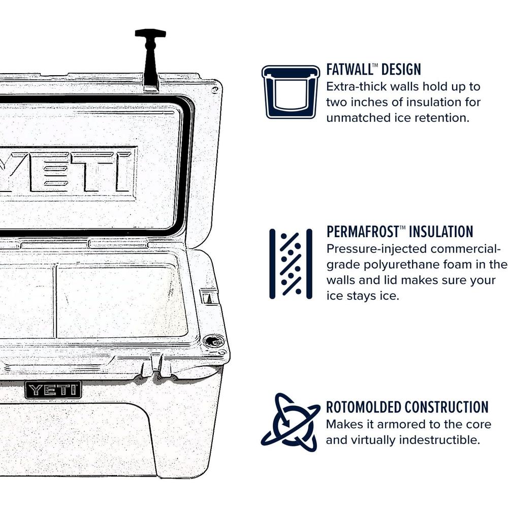 YETI TUNDRA 105 COOLER PORTÁTIL | BLANCO - 4
