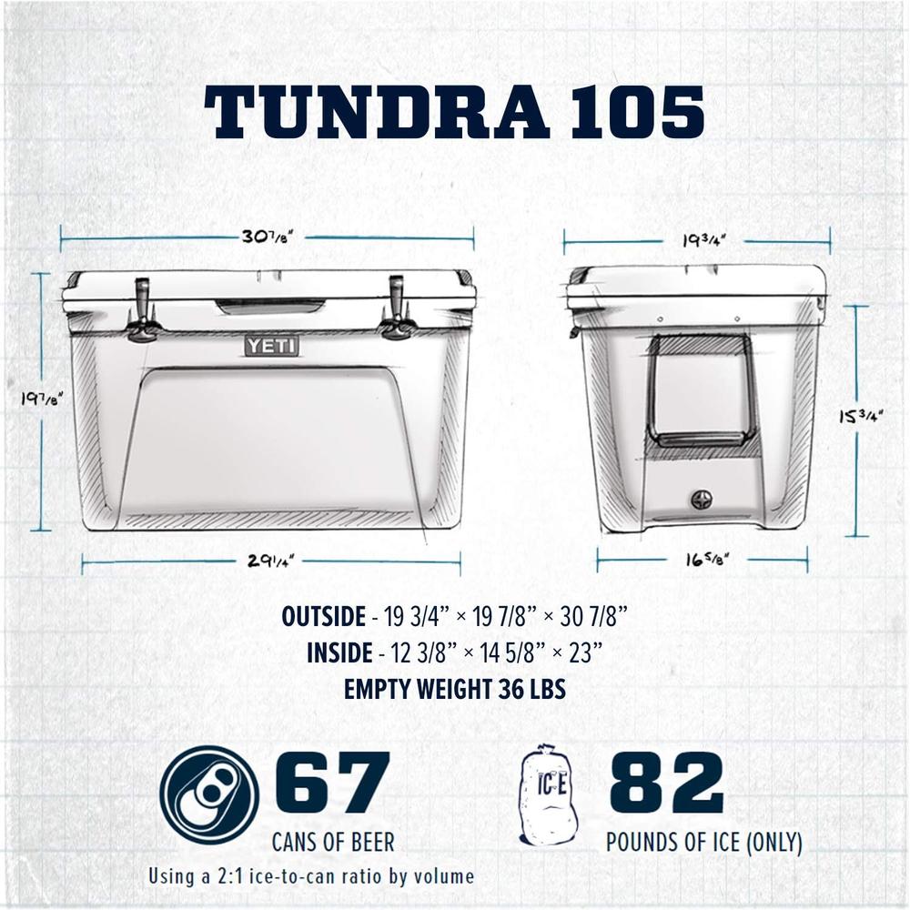 YETI TUNDRA 105 COOLER PORTÁTIL | BEIGE - 2
