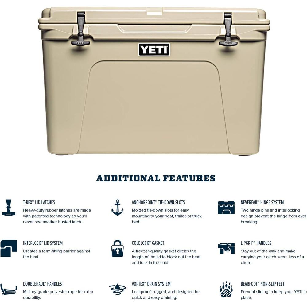 YETI TUNDRA 105 COOLER PORTÁTIL | BEIGE - 6