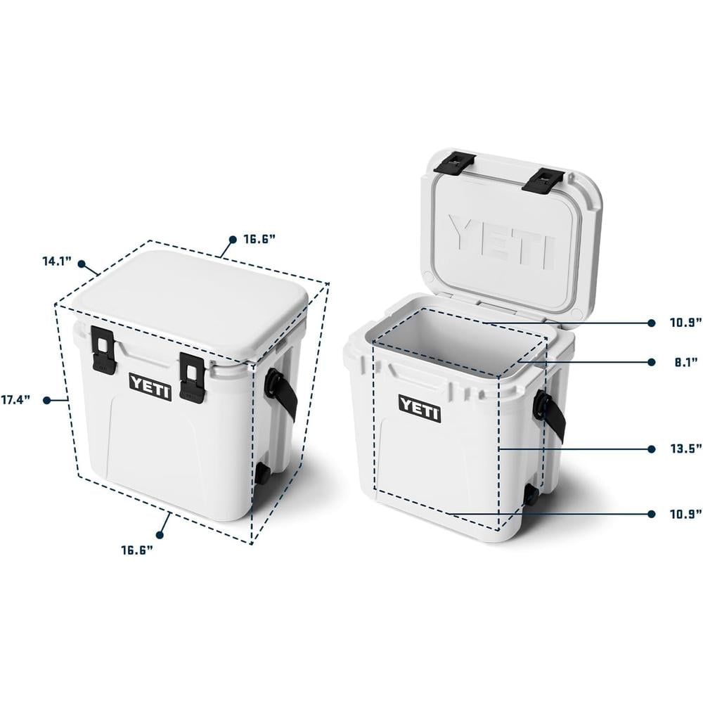 YETI ROADIE 24 2.0 COOLER DURO CON CORREA DE HOMBRO | VERDE OSCURO - 4