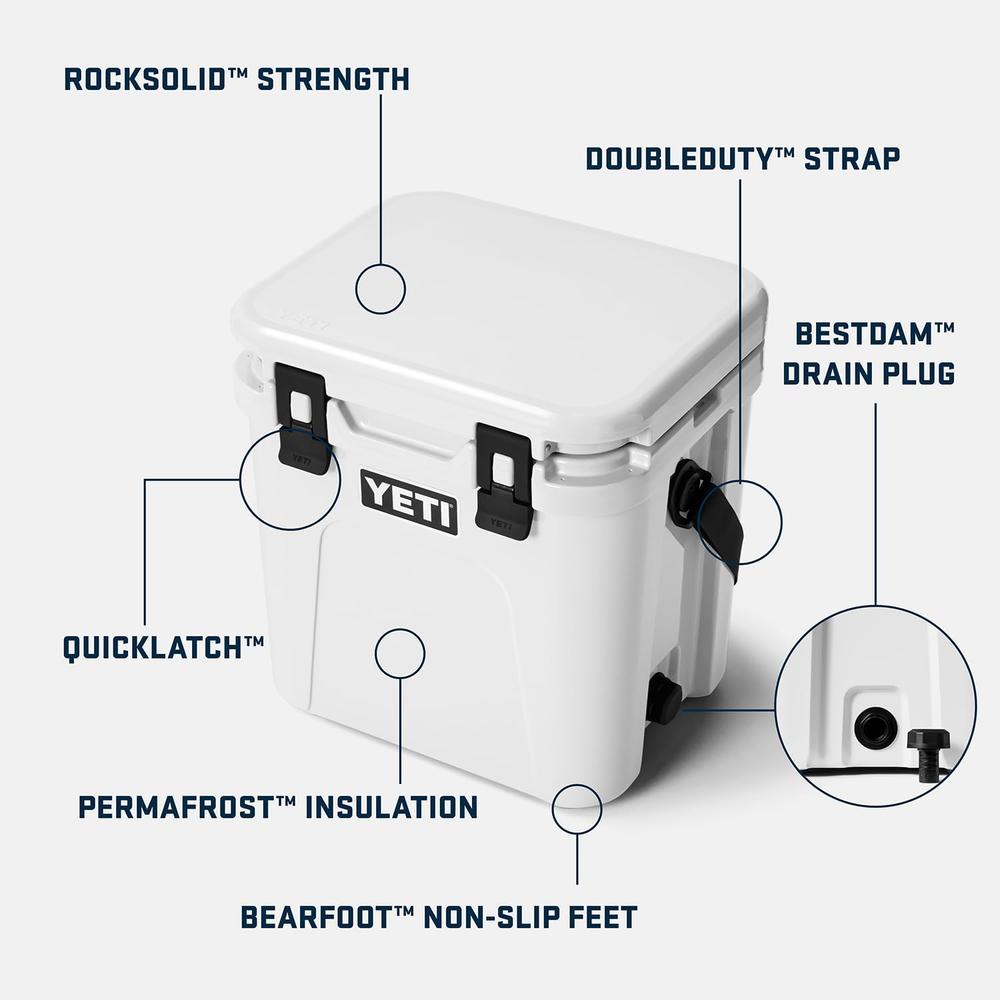 YETI ROADIE 24 2.0 COOLER DURO CON CORREA DE HOMBRO | GRIS - 2