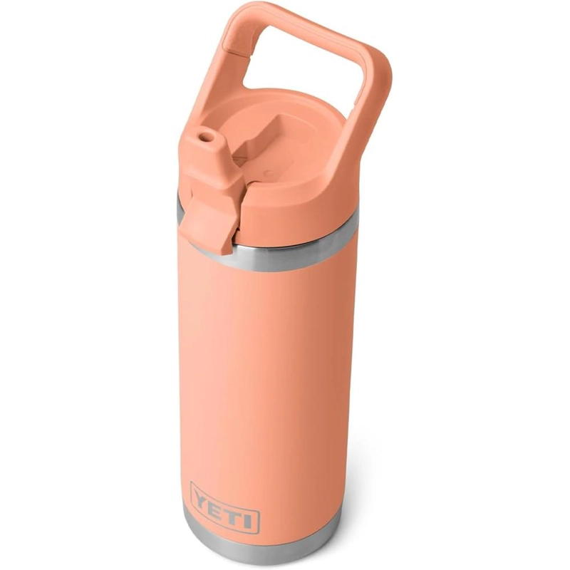 YETI BOTELLA RAMBLER CON TAPA DE CAÑITA DE 18 OZ | MELOCOTÓN - 1