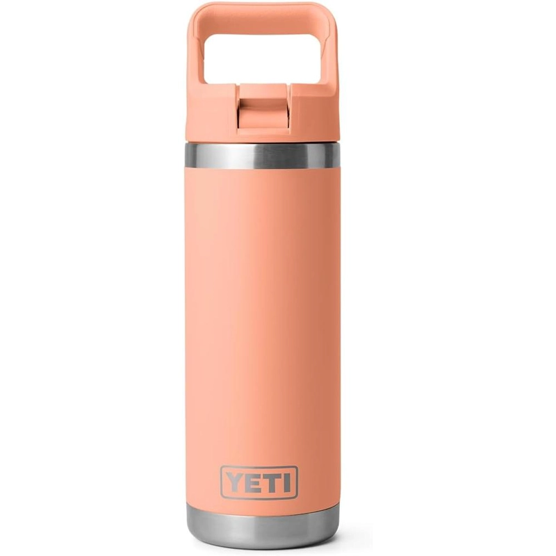 YETI BOTELLA RAMBLER CON TAPA DE CAÑITA DE 18 OZ | MELOCOTÓN - 3