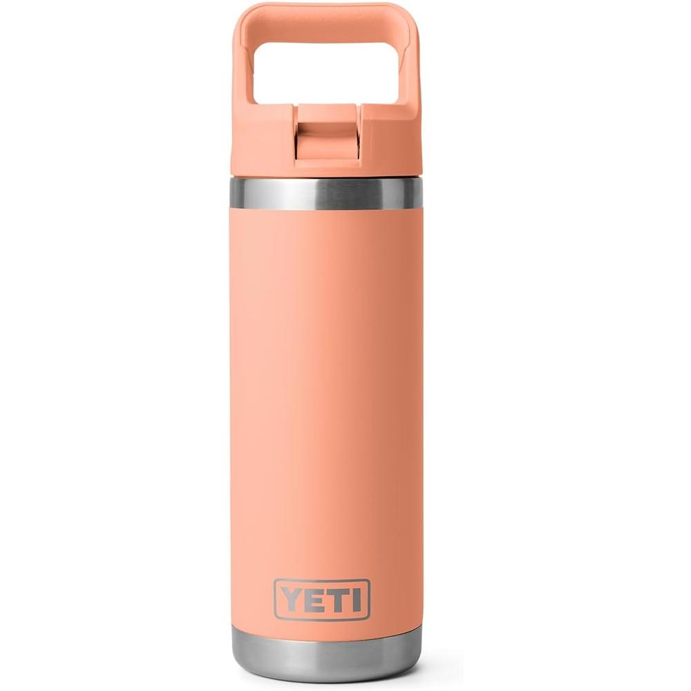 YETI BOTELLA RAMBLER CON TAPA DE CAÑITA DE 18 OZ | MELOCOTÓN - 3