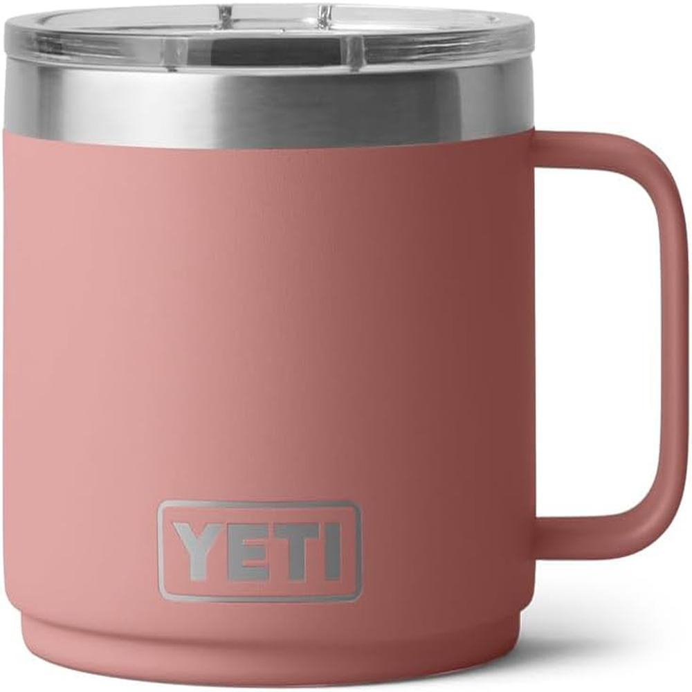 YETI RAMBLER TAZA APILABLE CON TAPA MAGSLIDER DE 14 OZ | PALO ROSA - 3