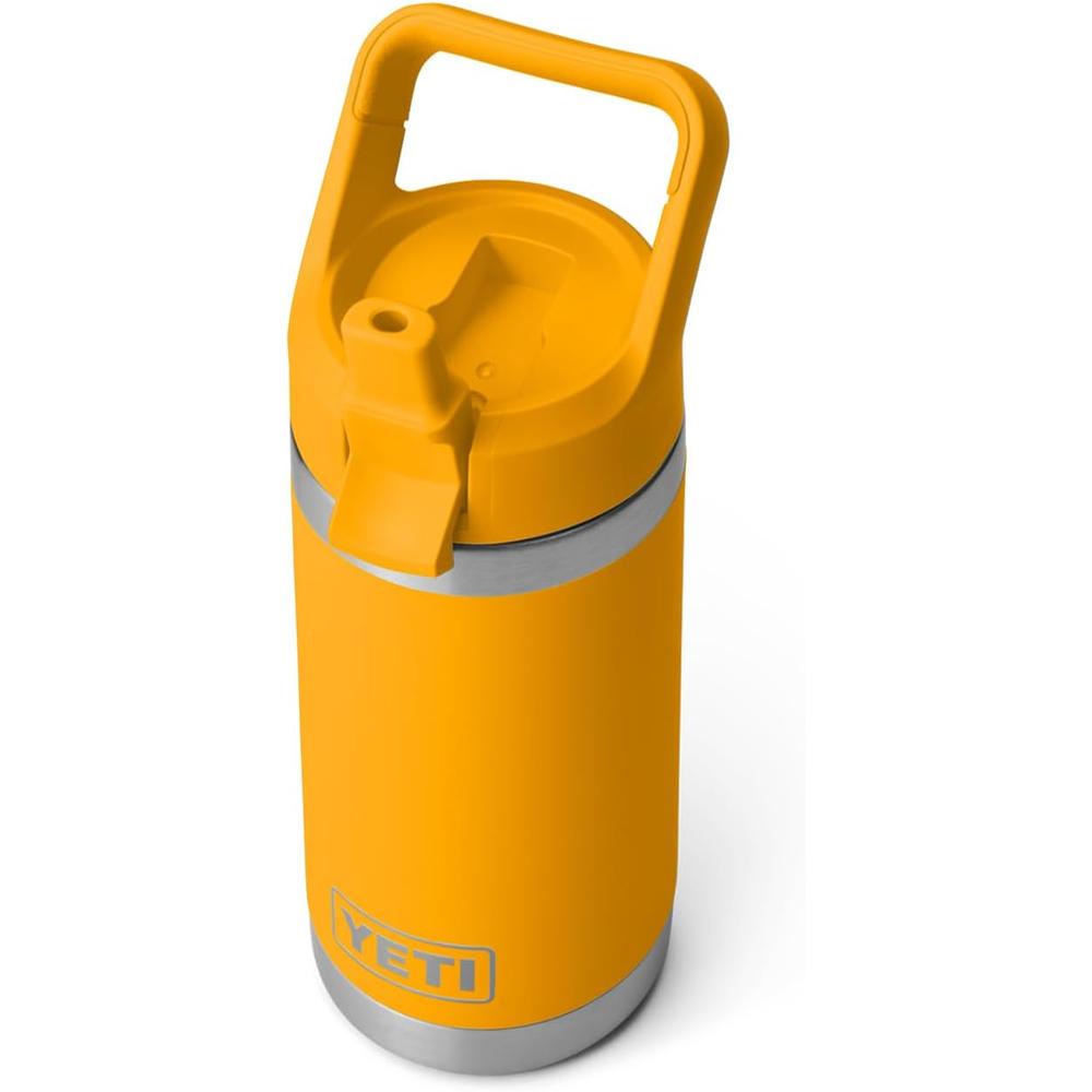 YETI BOTELLA RAMBLER JR. PARA NIÑOS CON CAÑITA DE 12 OZ | NARANJA CLARO - 1