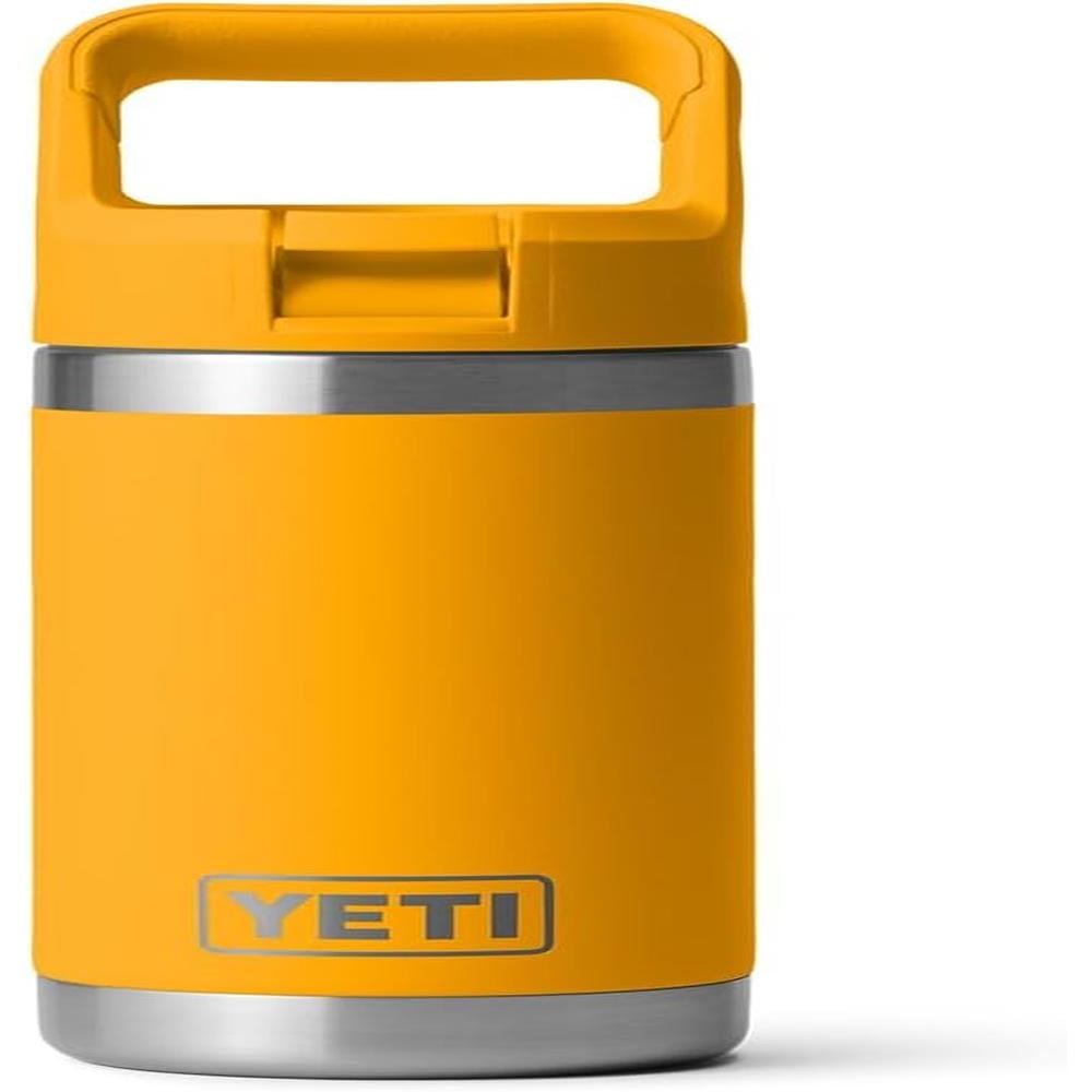 YETI BOTELLA RAMBLER JR. PARA NIÑOS CON CAÑITA DE 12 OZ | NARANJA CLARO - 3
