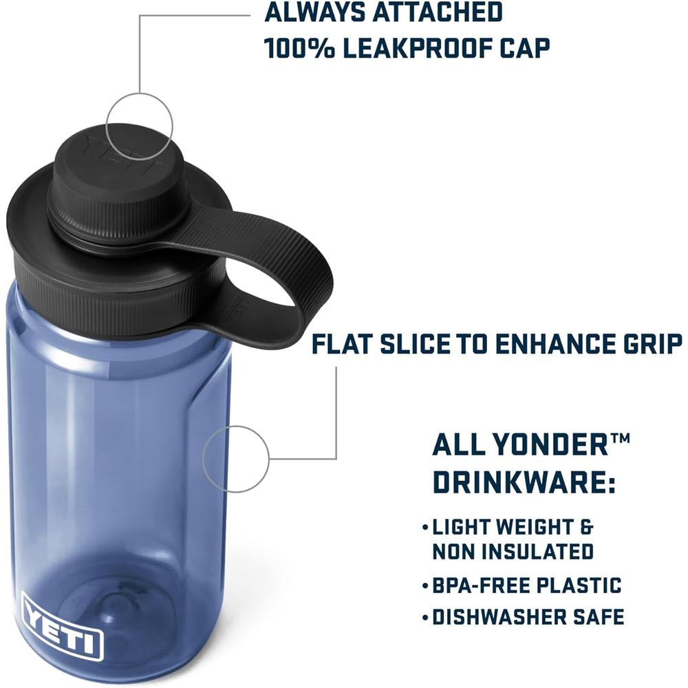 YETI BOTELLA YONDER CON TAPA DE AMARRE DE 20 OZ | GRIS - 2