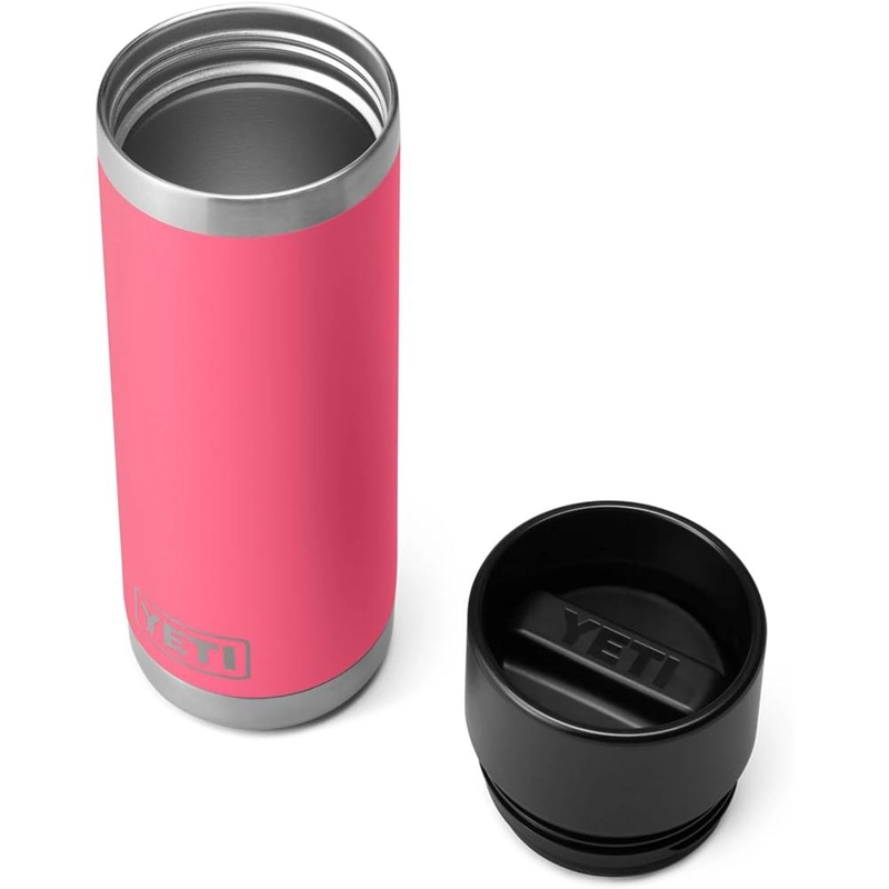 YETI BOTELLA RAMBLER TÉRMICA CON TAPA HOT SHOT DE 18 OZ | ROSADO - 3