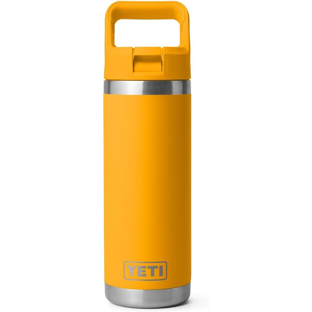 YETI BOTELLA RAMBLER CON TAPA DE CAÑITA DE 18 OZ | AMARILLO - 3