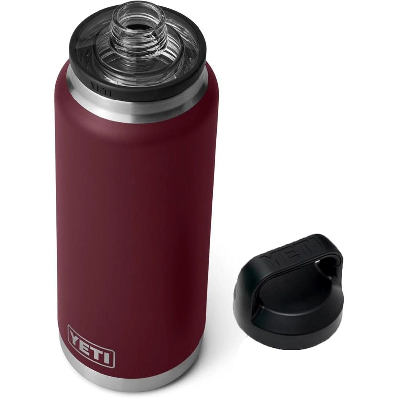 YETI BOTELLA RAMBLER CON TAPA PARA SORBOS DE 36 OZ | GUINDA - 1