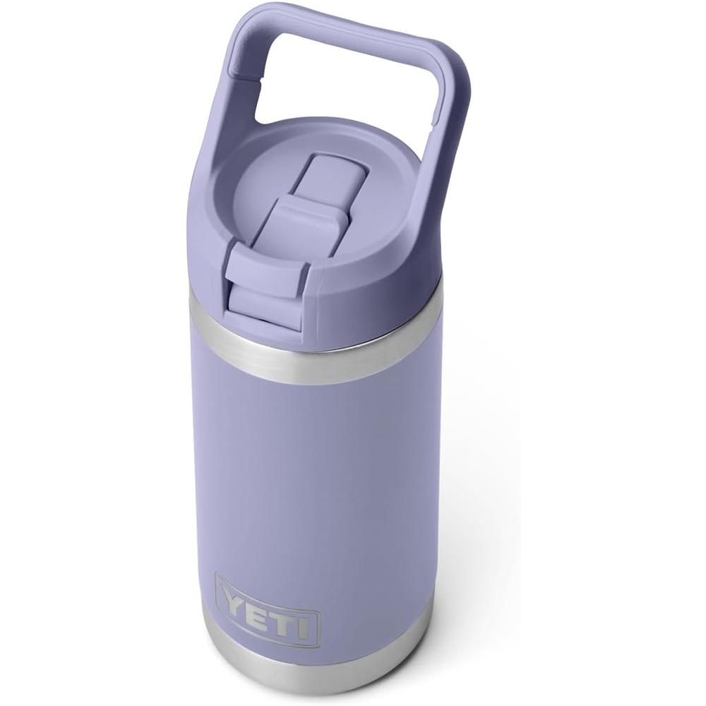YETI BOTELLA RAMBLER JR. PARA NIÑOS CON CAÑITA DE 12 OZ | LILA - 4
