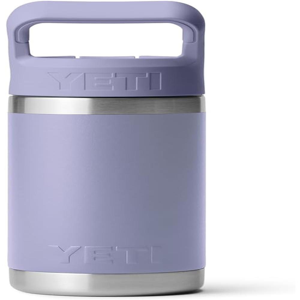 YETI BOTELLA RAMBLER JR. PARA NIÑOS CON CAÑITA DE 12 OZ | LILA - 6