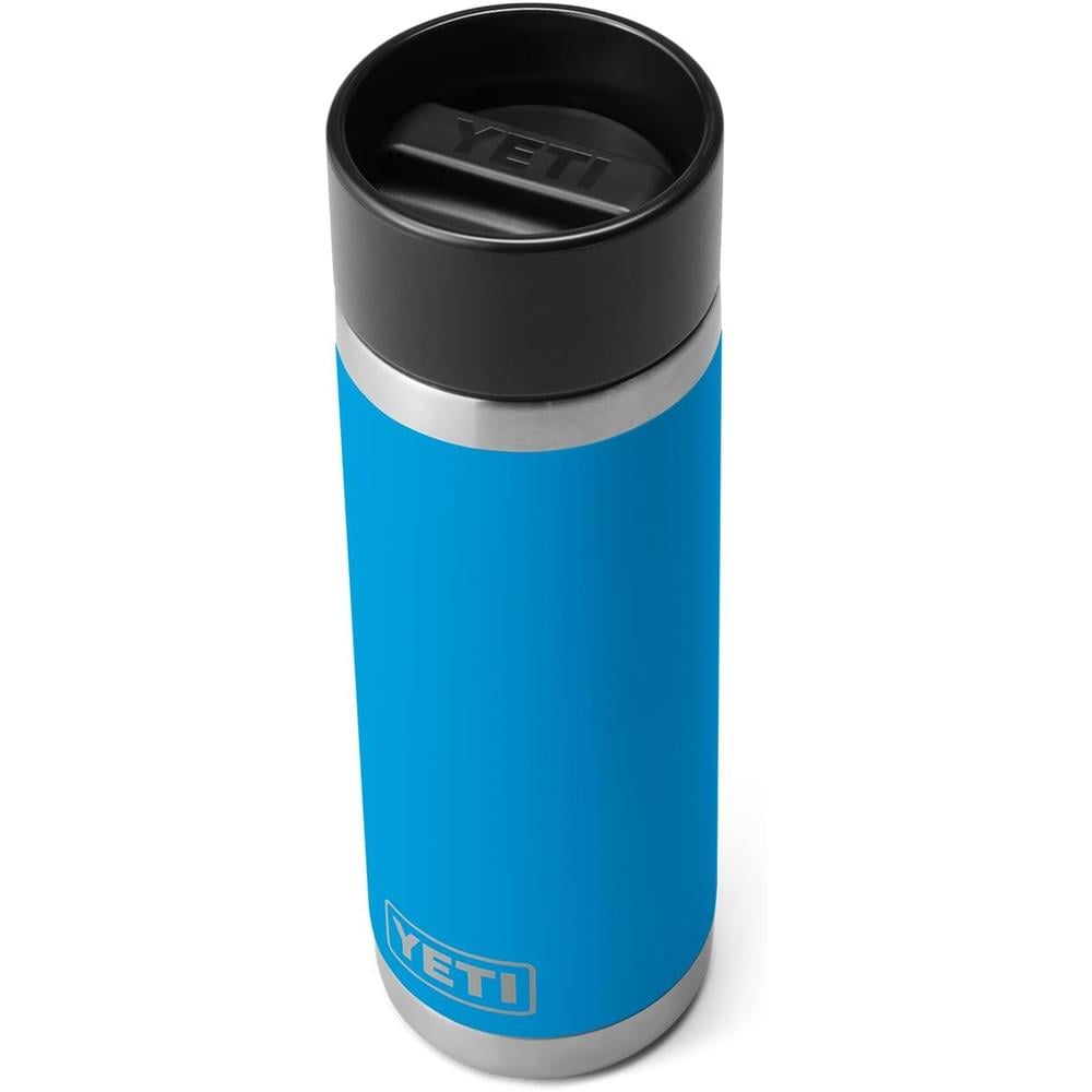 YETI RAMBLER BOTELLA TÉRMICA CON TAPA HOT SHOT DE 18 OZ | AZUL - 1