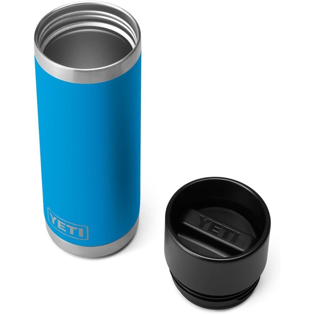 YETI RAMBLER BOTELLA TÉRMICA CON TAPA HOT SHOT DE 18 OZ | AZUL - 3
