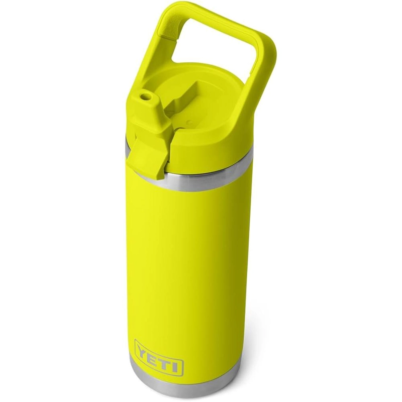 YETI BOTELLA RAMBLER CON TAPA DE CAÑITA DE 18 OZ | AMARILLO NEÓN - 1