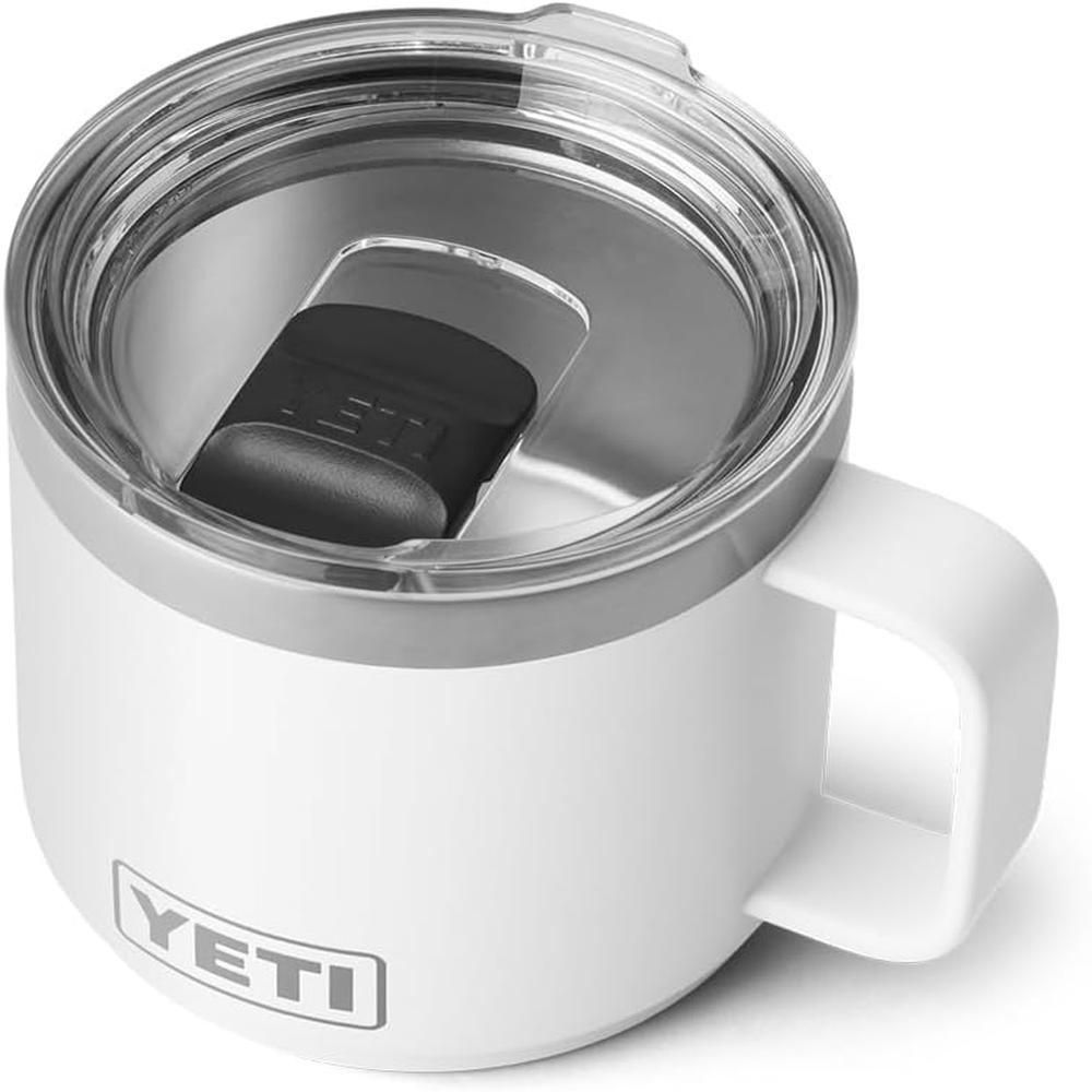YETI RAMBLER TAZA APILABLE CON TAPA MAGSLIDER DE 14 OZ | BLANCO - 1