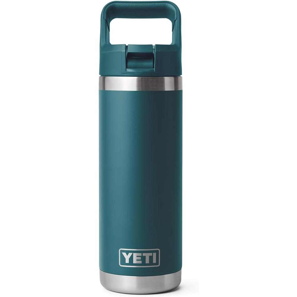 YETI BOTELLA RAMBLER CON TAPA DE CAÑITA DE 18 OZ | VERDE JADE - 3