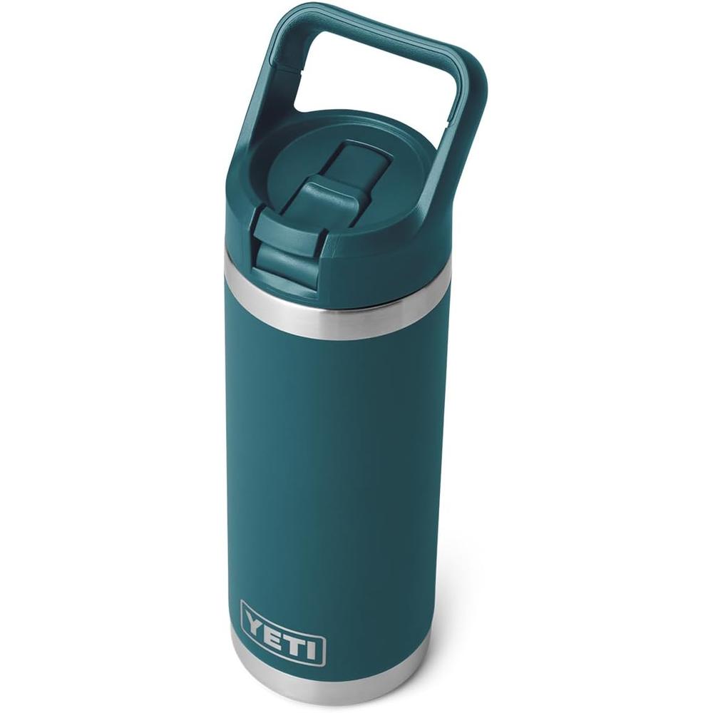 YETI BOTELLA RAMBLER CON TAPA DE CAÑITA DE 18 OZ | VERDE JADE - 5
