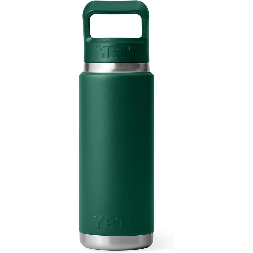 YETI BOTELLA RAMBLER CON TAPA DE CAÑITA DE 26 OZ | VERDE OSCURO - 5