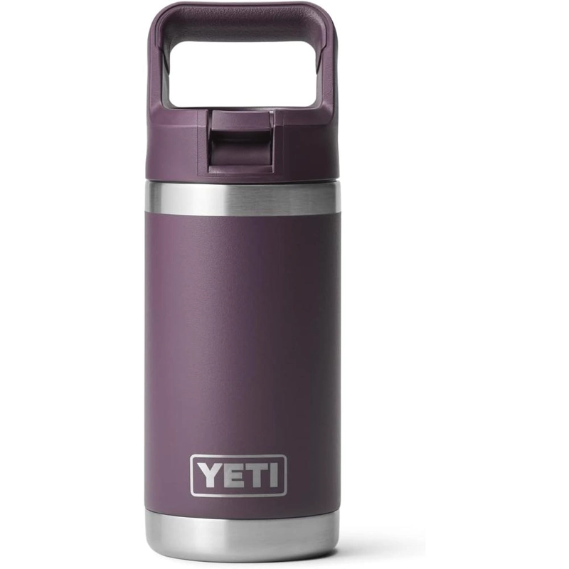 YETI BOTELLA RAMBLER JR. PARA NIÑOS CON CAÑITA DE 12 OZ | MORADO - 3