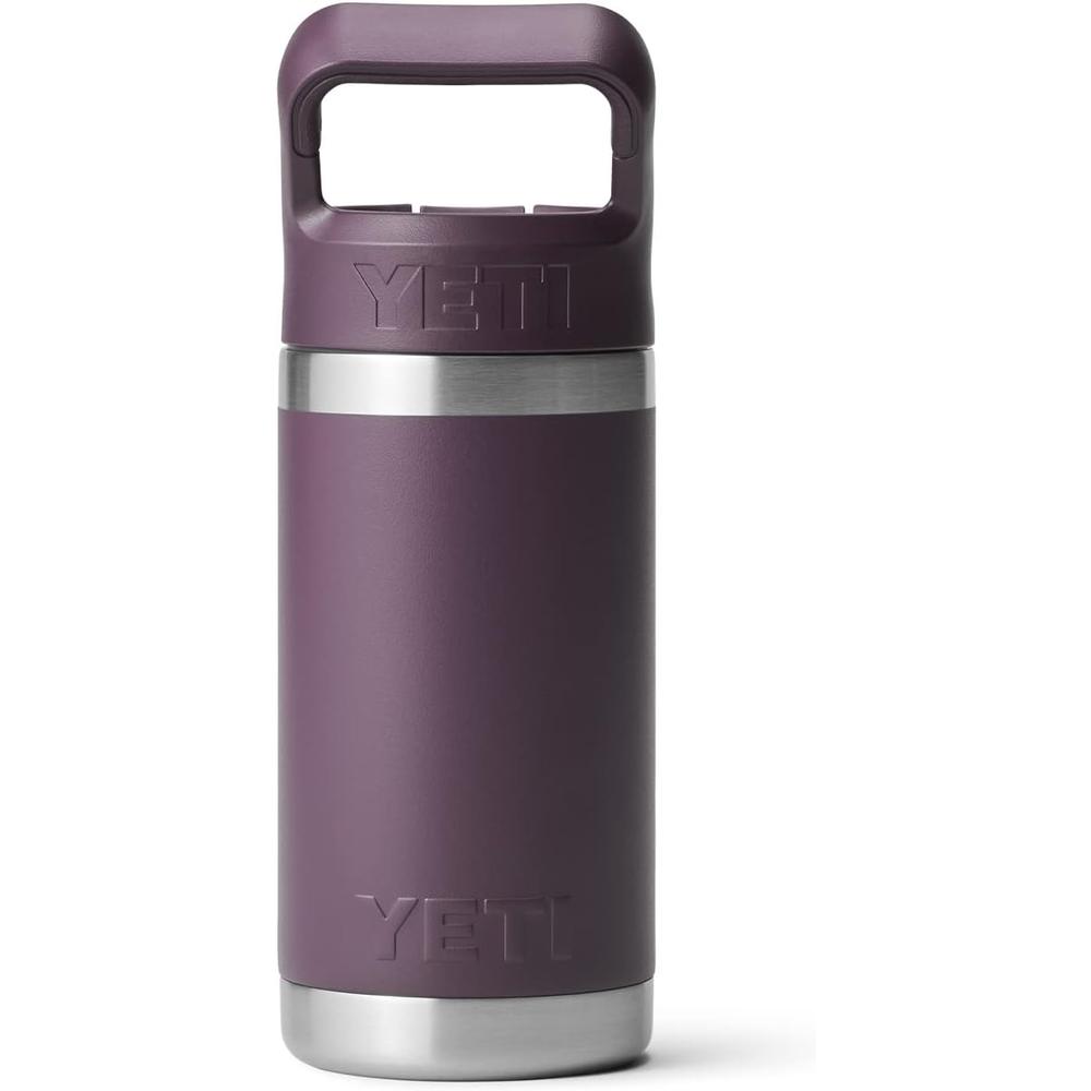YETI BOTELLA RAMBLER JR. PARA NIÑOS CON CAÑITA DE 12 OZ | MORADO - 5