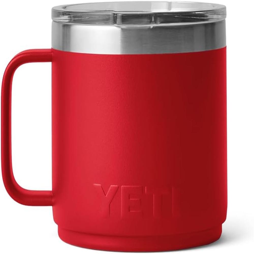 YETI RAMBLER TAZA APILABLE CON TAPA MAGSLIDER DE 14 OZ | ROJO - 6