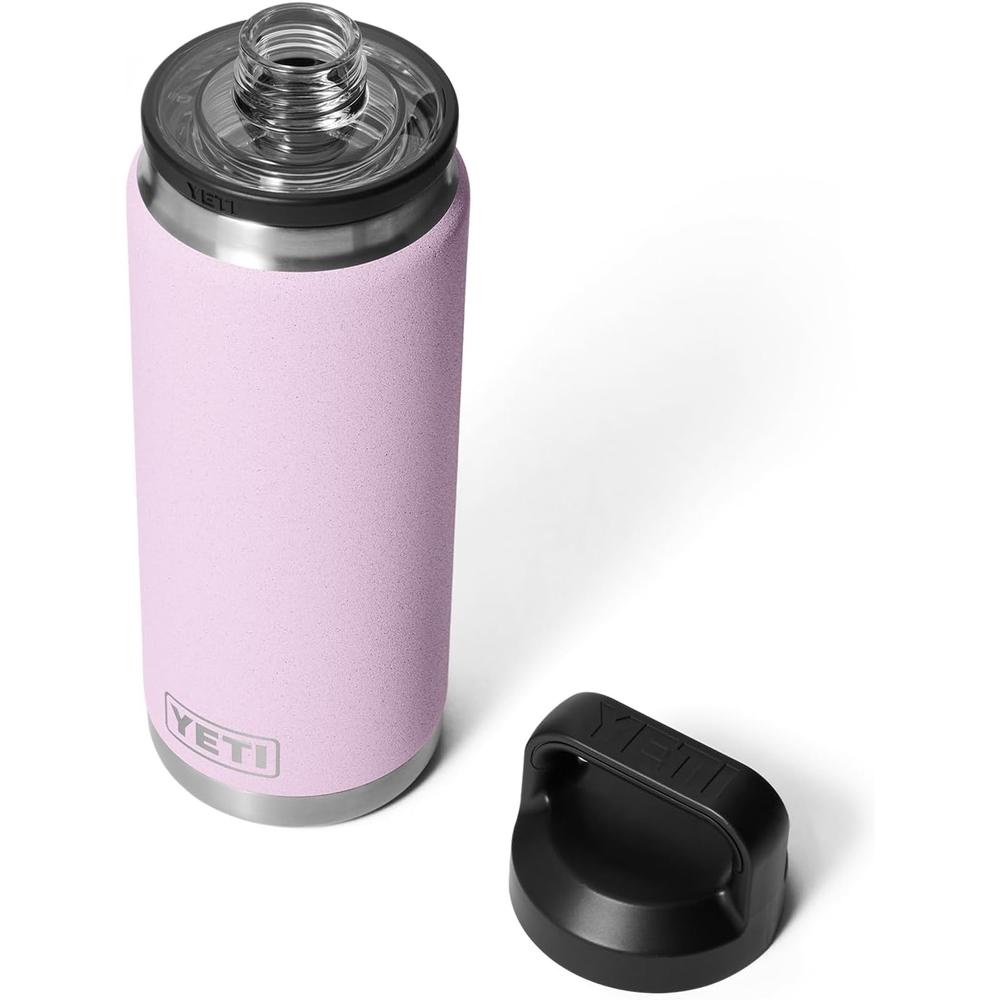 YETI RAMBLER BOTELLA CON TAPA DE CHUPÓN DE 26 OZ | ROSA BEBÉ - 1
