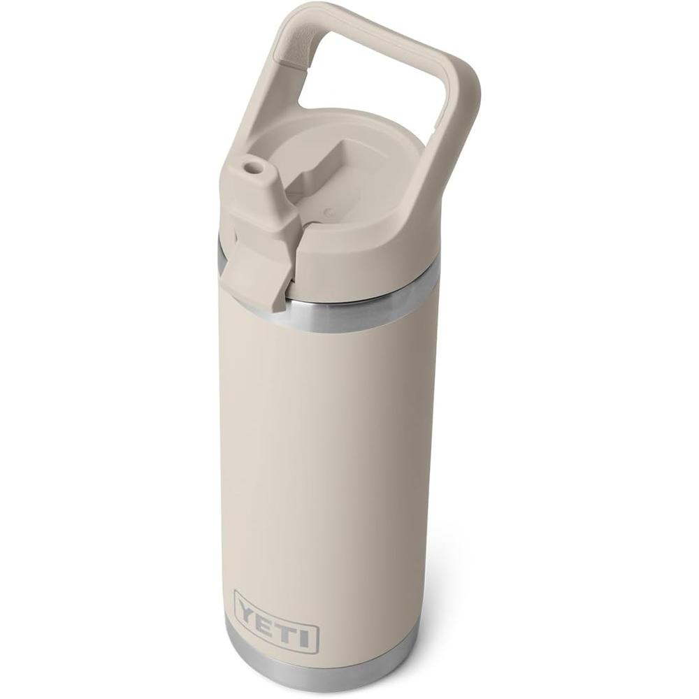 YETI BOTELLA RAMBLER CON TAPA DE CAÑITA DE 18 OZ | BEIGE - 1