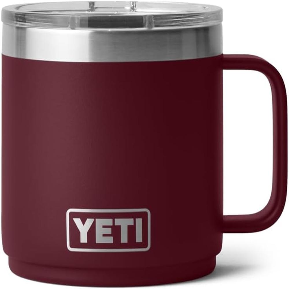 YETI RAMBLER TAZA APILABLE CON TAPA MAGSLIDER DE 14 OZ | GUINDA - 3