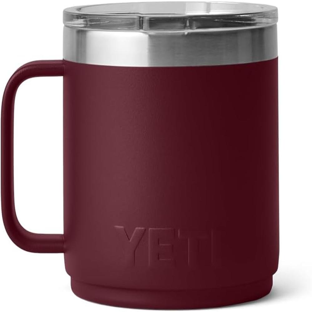 YETI RAMBLER TAZA APILABLE CON TAPA MAGSLIDER DE 14 OZ | GUINDA - 5