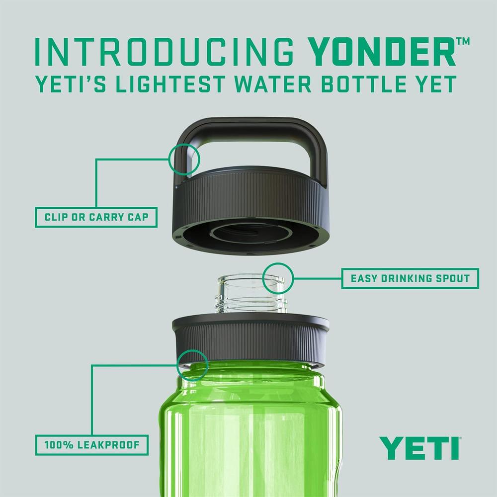 YETI BOTELLA YONDER CON TAPA CHUNG DE 25 OZ | VERDE - 2