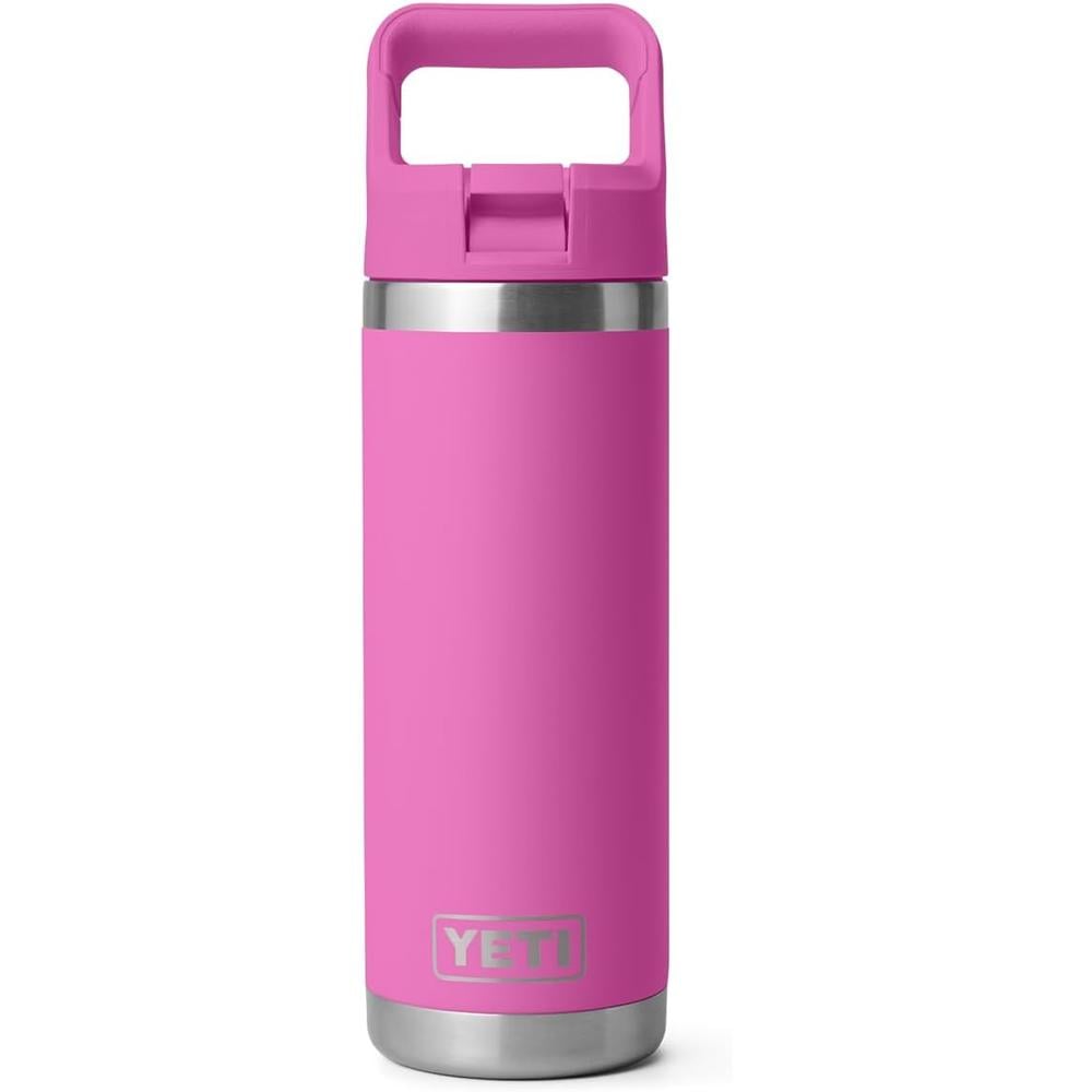 YETI BOTELLA RAMBLER CON TAPA DE CAÑITA DE 18 OZ | FUCSIA - 3