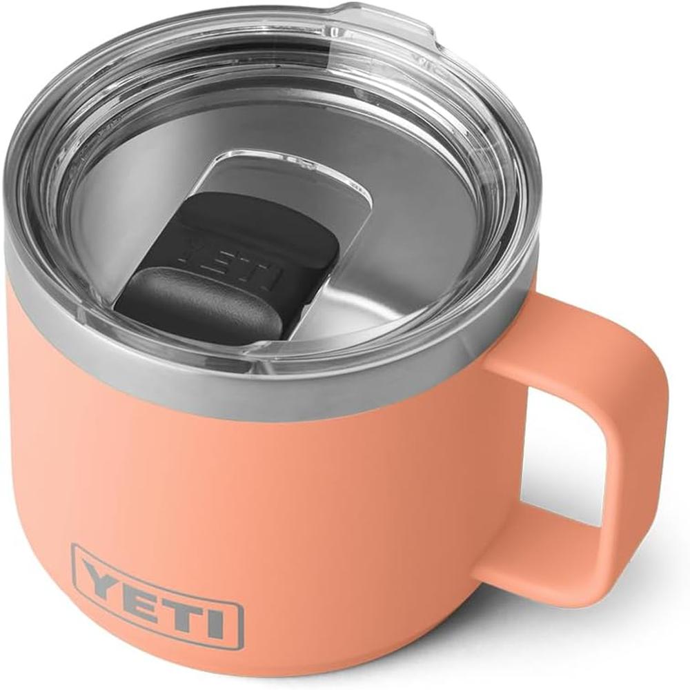 YETI RAMBLER TAZA APILABLE CON TAPA MAGSLIDER DE 14 OZ | MELOCOTÓN - 1