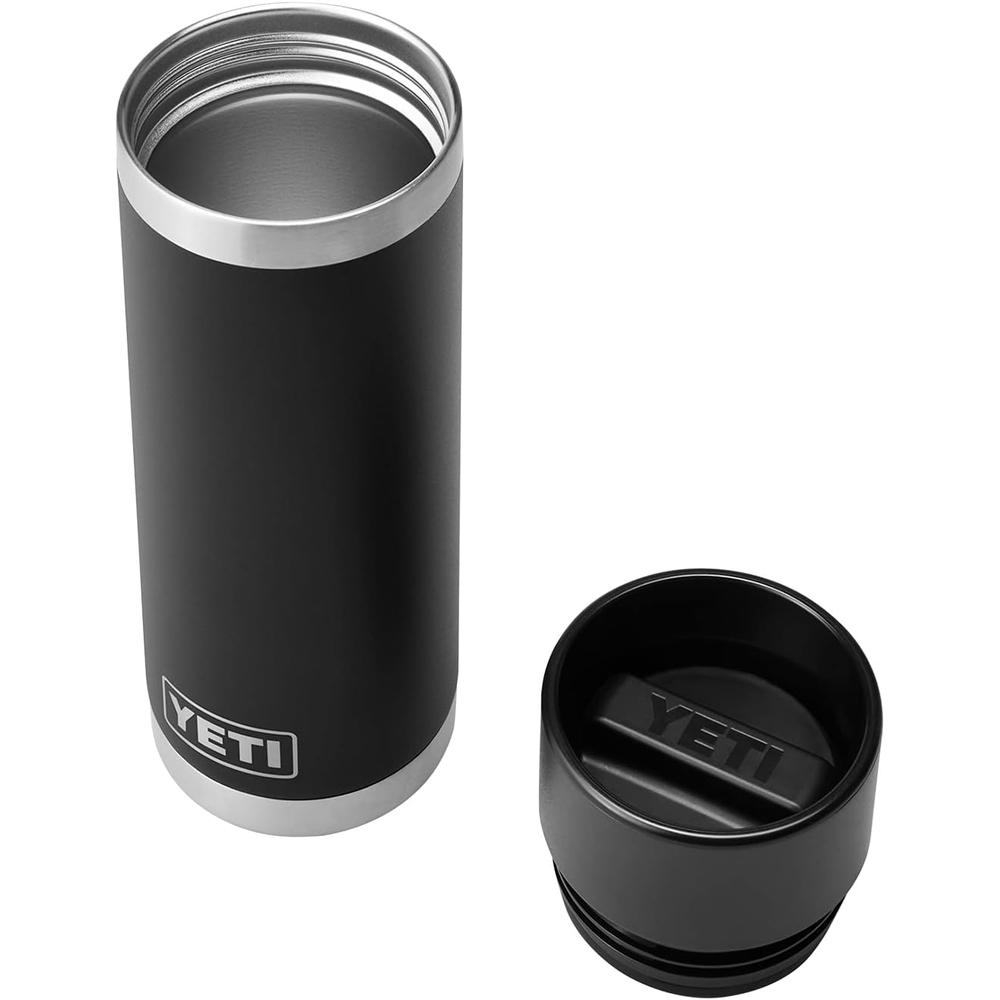 YETI BOTELLA RAMBLER TÉRMICA CON TAPA HOT SHOT DE 18 OZ | NEGRO - 3
