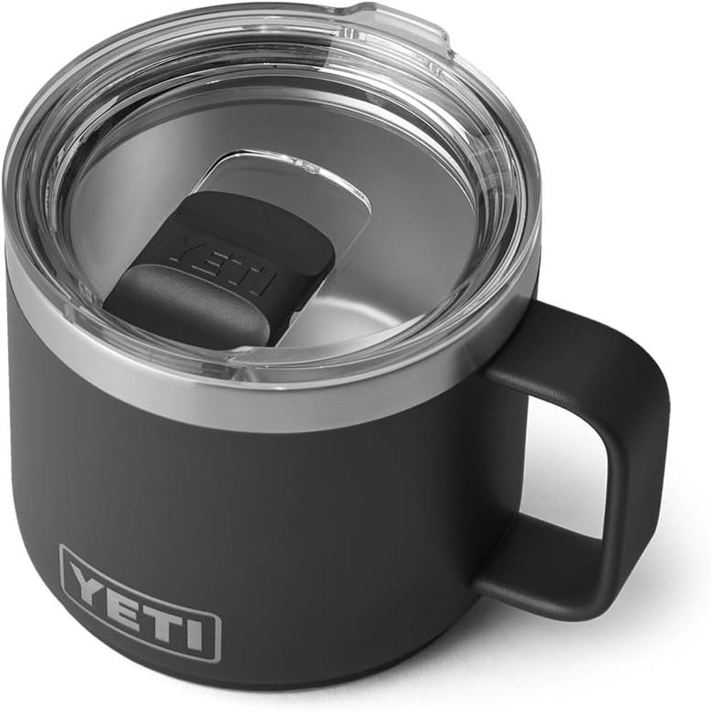 YETI RAMBLER TAZA APILABLE CON TAPA MAGSLIDER DE 14 OZ | NEGRO - 1